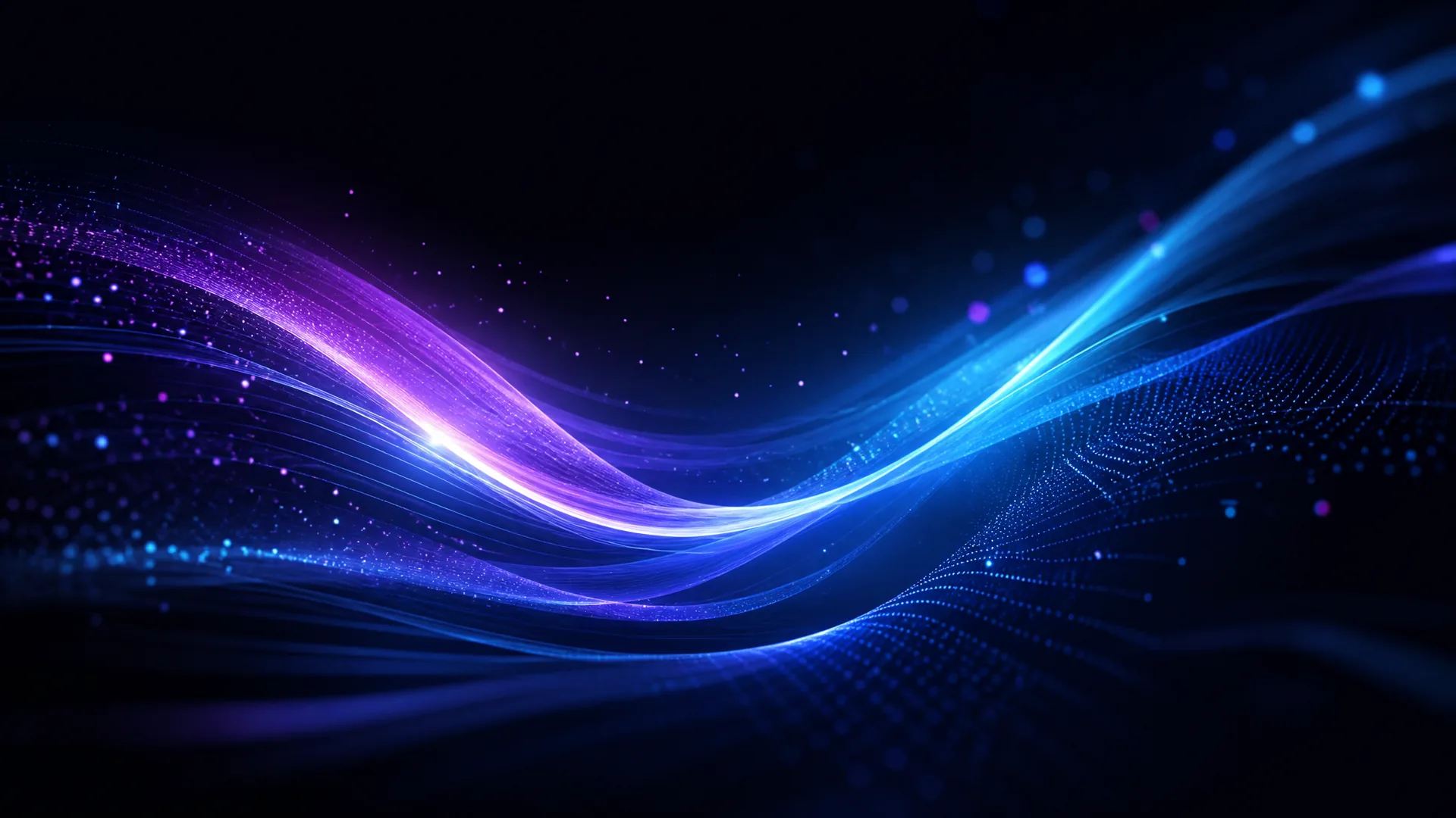 Fundo tecnológico abstrato com trilhas de luz azul